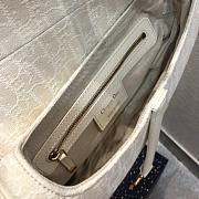 DIOR SADDLE OBLIQUE JACQUARD M0446 SIZE 25.5 CM - 6