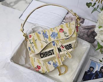 DIOR SADDLE MULTICOLOR M0446 SIZE 25.5 CM