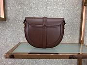CELINE SMALL BESACE 16 BAG DARK BROWN 188013 SIZE 19 CM - 6