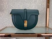 CELINE SMALL BESACE 16 BAG EMERALD GREEN 188013 SIZE 19 CM - 1