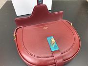 CELINE SMALL BESACE 16 BAG BORDEAUX 188013 SIZE 19 CM - 4