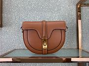 CELINE SMALL BESACE 16 BAG BROWN 188013 SIZE 19 CM - 1