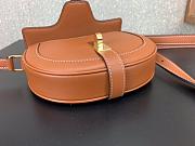 CELINE SMALL BESACE 16 BAG BROWN 188013 SIZE 19 CM - 3