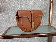 CELINE SMALL BESACE 16 BAG BROWN 188013 SIZE 19 CM - 4