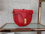 CELINE SMALL BESACE 16 BAG RED 188013 SIZE 19 CM - 6