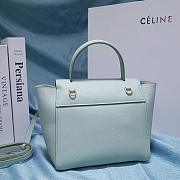 CELINE NANO BELT BAG LIGHT BLUE 189003 SIZE 20 x 20 x 10 CM - 3