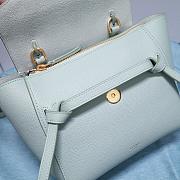 CELINE NANO BELT BAG LIGHT BLUE 189003 SIZE 20 x 20 x 10 CM - 6