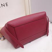 CELINE NANO BELT BAG BORDEAUX 189003 SIZE 20 x 20 x 10 CM - 6