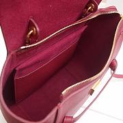 CELINE NANO BELT BAG BORDEAUX 189003 SIZE 20 x 20 x 10 CM - 3