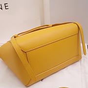 CELINE NANO BELT BAG YELLOW 189003 SIZE 20 x 20 x 10 CM - 6