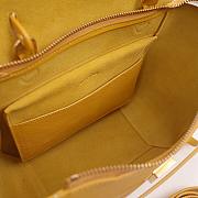 CELINE NANO BELT BAG YELLOW 189003 SIZE 20 x 20 x 10 CM - 4
