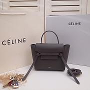 CELINE NANO BELT BAG ESPRESSO 189003 SIZE 20 x 20 x 10 CM - 1
