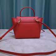 CELINE NANO BELT BAG RED 189003 SIZE 20 x 20 x 10 CM - 5