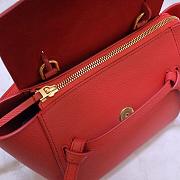 CELINE NANO BELT BAG RED 189003 SIZE 20 x 20 x 10 CM - 2