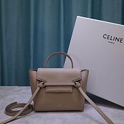CELINE NANO BELT BAG LIGHT BEIGE 189003 SIZE 20 x 20 x 10 CM - 1