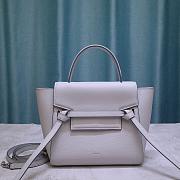 CELINE NANO BELT BAG WHITE 189003 SIZE 20 x 20 x 10 CM - 1