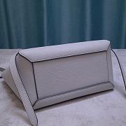 CELINE NANO BELT BAG WHITE 189003 SIZE 20 x 20 x 10 CM - 6