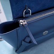 CELINE NANO BELT BAG ROYAL BLUE 189003 SIZE 20 x 20 x 10 CM - 6