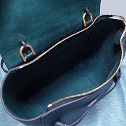 CELINE NANO BELT BAG PRUSSIAN BLUE 189003 SIZE 20 x 20 x 10 CM - 6