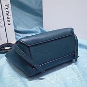 CELINE NANO BELT BAG PRUSSIAN BLUE 189003 SIZE 20 x 20 x 10 CM - 5