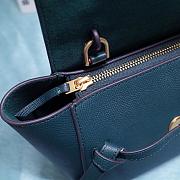 CELINE NANO BELT BAG PRUSSIAN BLUE 189003 SIZE 20 x 20 x 10 CM - 3