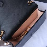 GUCCI GG MARMONT MINI BAG BLACK 488426 SIZE 18 CM - 2