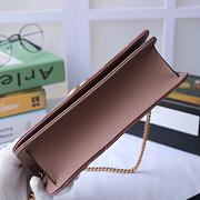 GUCCI GG MARMONT MINI BAG DUSTY PINK 488426 SIZE 18 CM - 5