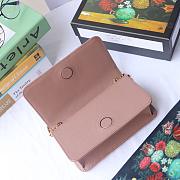 GUCCI GG MARMONT MINI BAG DUSTY PINK 488426 SIZE 18 CM - 4