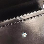 YSL SUNSET MEDIUM BLACK 442906 SIZE 22 CM - 3