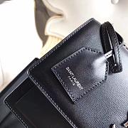 YSL SUNSET MEDIUM BLACK 442906 SIZE 22 CM - 2