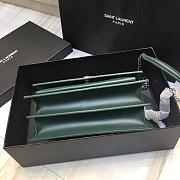 YSL SUNSET MEDIUM EMERALD GREEN 442906 SIZE 22 CM - 6