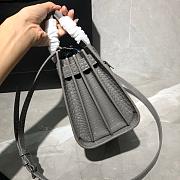YSL CLASSIC SAC DE JOUR NANO GRAY 392035 SIZE 22 x 18 x 10.5 CM - 4