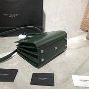 YSL CLASSIC SAC DE JOUR NANO EMERALD GREEN 392035 SIZE 22 x 18 x 10.5 CM - 5