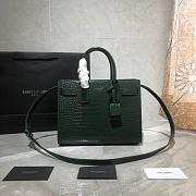 YSL CLASSIC SAC DE JOUR BABY EMERALD GREEN 421863 SIZE 26 x 20.5 x 12.5 CM - 1