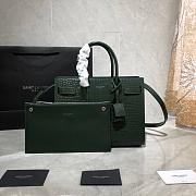 YSL CLASSIC SAC DE JOUR BABY EMERALD GREEN 421863 SIZE 26 x 20.5 x 12.5 CM - 6