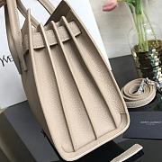 YSL CLASSIC SAC DE JOUR BABY GRAINED LEATHER BEIGE 421863 SIZE 26 CM - 3