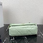 PRADA SYSTEM PATCHWORK BAG TEA GREEN 1BD291 SIZE 28 CM - 3
