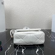 PRADA SMALL SYSTEM PATCHWORK BAG WHITE 1BD292 SIZE 21 CM - 3