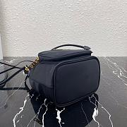 PRADA NYLON BUCKET BAG BLACK 1N1864 SIZE 23 CM - 6