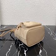 PRADA NYLON BUCKET BAG BEIGE 1N1864 SIZE 23 CM - 4