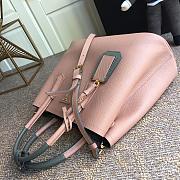 PRADA MEDIUM DOUBLE BAG PALE PINK 1BG775 SIZE 33 CM - 5