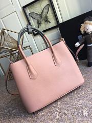 PRADA MEDIUM DOUBLE BAG PALE PINK 1BG775 SIZE 33 CM - 3