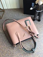 PRADA MEDIUM DOUBLE BAG PALE PINK 1BG775 SIZE 33 CM - 2