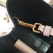 PRADA MEDIUM DOUBLE BAG WHITE 1BG775 SIZE 33 CM - 5