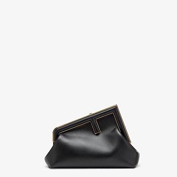 FENDI FIRST SMALL BLACK 8BP129 SIZE 26 CM 