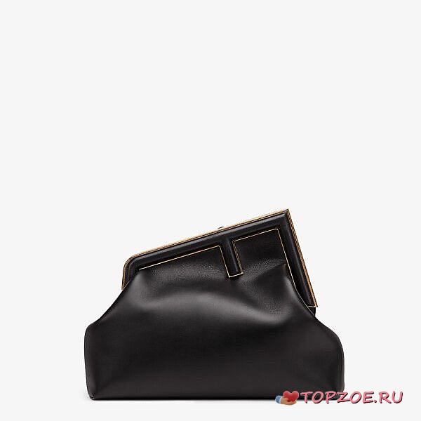 FENDI FIRST MEDIUM BLACK 8BP127 SIZE 32 CM - 1