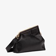 FENDI FIRST MEDIUM BLACK 8BP127 SIZE 32 CM - 2