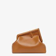 FENDI FIRST MEDIUM BROWN 8BP127 SIZE 32 CM - 1
