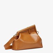 FENDI FIRST MEDIUM BROWN 8BP127 SIZE 32 CM - 2