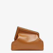 FENDI FIRST MEDIUM BROWN 8BP127 SIZE 32 CM - 3